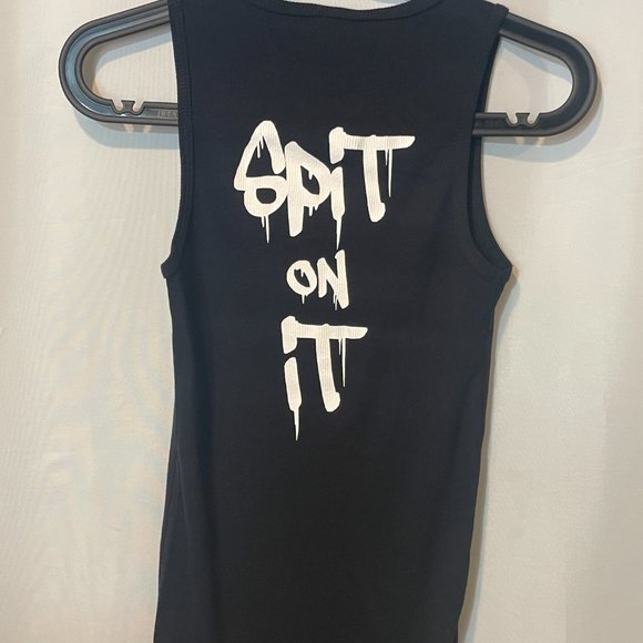 Original Gingers Do It Better Tank Spit On It Black Tank Back Print - Picture 11 of 11